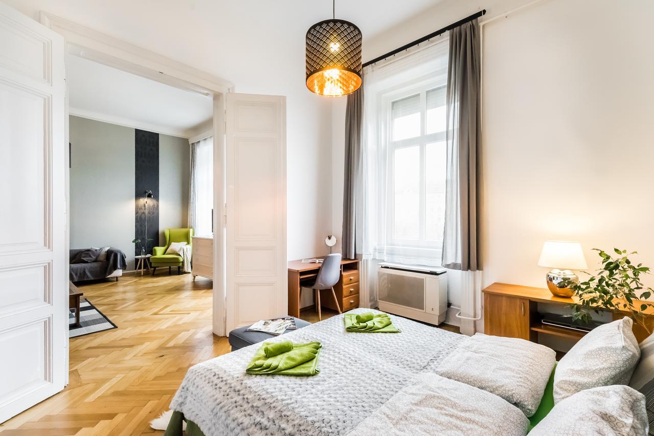 Park View Apartment With Sauna, A/C Budapešť Exteriér fotografie